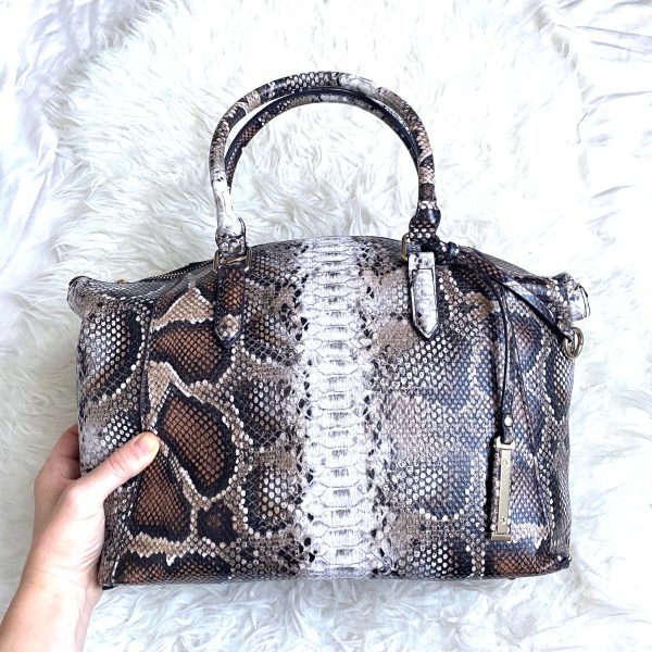 JustFab Snakeskin Handbag NWT Online