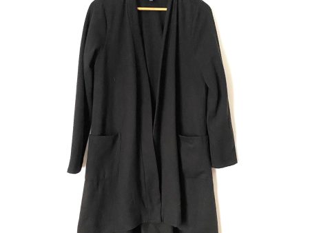 Bobeau Black Long Cardigan- Size L For Sale