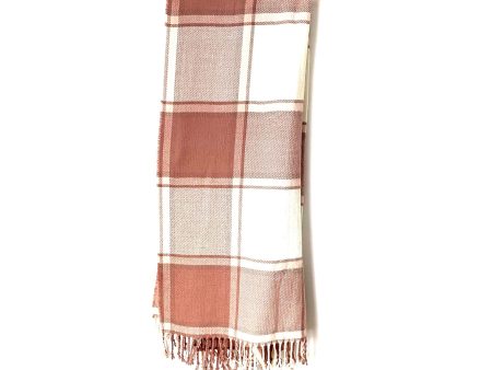 Abercrombie&Fitch Pink Plaid Scarf Online Sale