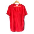 Velvet By Graham & Spencer Coral Front Pocket Tee- Size L Online