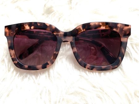 Diff Eyewear Carson Polarized Himalayan Tortoise Rose Sunglasses (LIKE NEW) on Sale