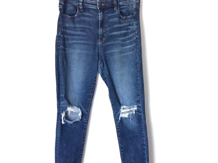 American Eagle NE(X)T Level Stretch Dark Wash Jeans- Size 14 Short (Inseam 25.5”) Sale