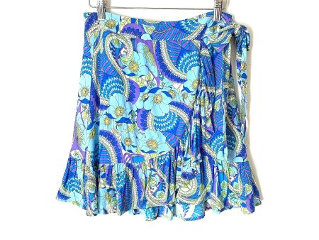 Scoop Floral Wrap Skirt- Size XS Online now