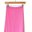 Free People Pink Ribbed Sweater Midi Skirt NWT- Size S Online now