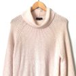 Topshop Pink Turtleneck Knit Sweater- Size S Online now