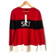 Talbots Colorblock “SKI” Sweater NWT- Size L Online now