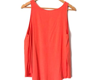 Under Armour Orange Tank with Split Back- Size ~S For Cheap