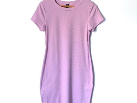 Wild Fable Purple Ribbed T Shirt Dress- Size M Supply