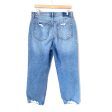 Abercrombie&fitch “The ankle straight ultra high rise” Distressed Jeans- Size 32 (Inseam 25”) Discount