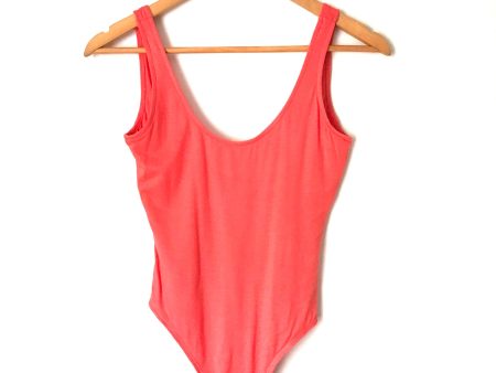 Vestique Coral Thong Bodysuit with Low Back NWT- Size S on Sale