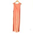 Free People Beach Heathered Peach V-Neck Tank Jumpsuit- Size L Discount