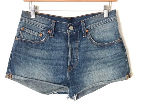 Levi Strauss 501 Denim Cutoff Shorts- Size 26 Online