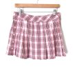 Limited Too Pink Plaid Pleated Hem Skirt- Size 16 (Youth 16) Online