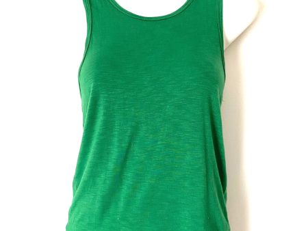 Aerie Green Criss Cross Exposed Back Tank- Size XS For Sale