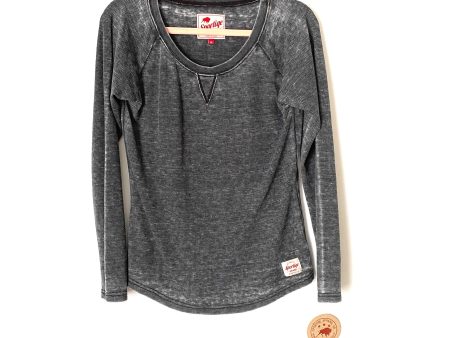 Sportiqe Waffle Knit Long Sleeve Top NWT- Size M Hot on Sale