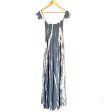 Kiwi + Punch Off The Shoulder Tie Dye Maxi Dress- Size L on Sale