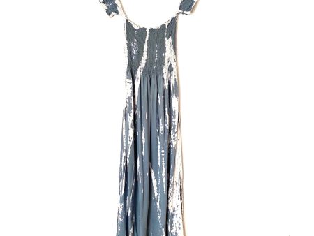 Kiwi + Punch Off The Shoulder Tie Dye Maxi Dress- Size L on Sale