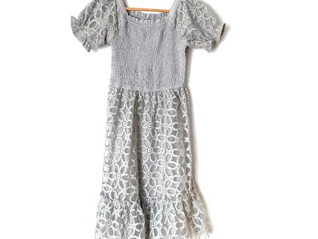 Ivy City Grey “Mini Destiny” Dress- Size 11 12 (we have matching mommy dress) Hot on Sale