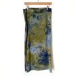 Sundry For Evereve Olive Tie Dye Maxi Skirt NWT- Size 4 (Fits like a 27) Discount