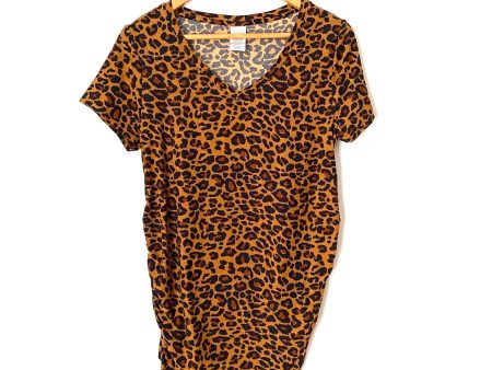 Time and Tru Animal Print Maternity Top- Size S Discount