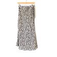 Fab rik Animal Print Faux Wrap Lined Skirt- Size M Supply