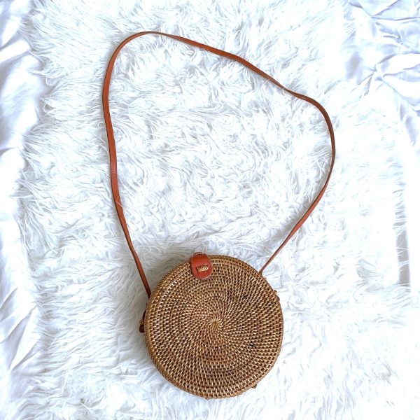 Carve Designs Round Rattan Handbag Fashion