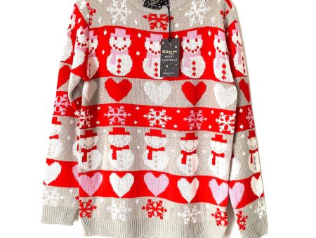 Brave Soul Snowman Christmas Sweater NWT- Size S Supply