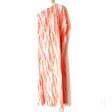 Tyche Coral One Shoulder Maxi Dress- Size L Fashion