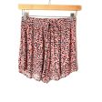 Très Bien Animal Print Elastic Waist Shorts- Size S on Sale