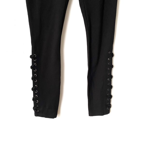 JustFab Black Leggings- Size M Online Hot Sale