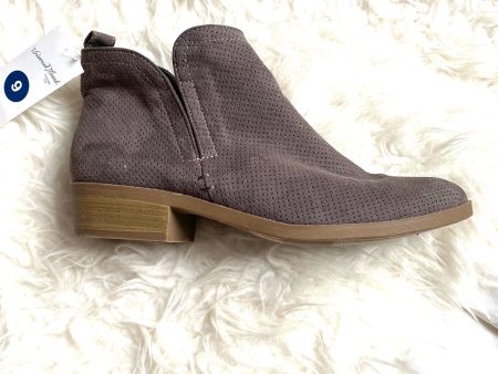 Universal Thread Dark Grey Booties NWT- Size 9 Online Sale