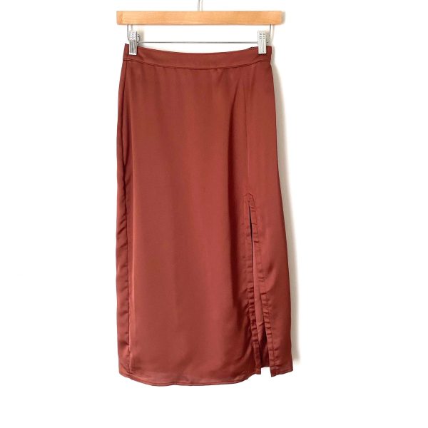 Abercrombie & Fitch Side Slit Midi Skirt NWT- Size XS Discount