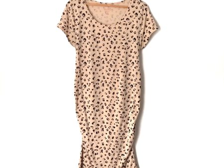 Isabel by Ingrid & Isabel Animal Print Maternity Dress-Size L Discount