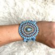 No Brand Light Blue Multi Strand Beaded Bracelet Supply