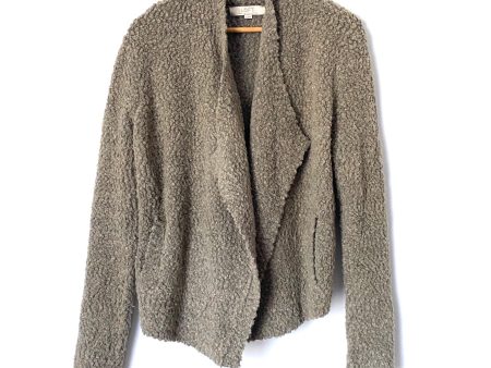 Ann Taylor LOFT Grey Italian Yarn Cardigan- Size M Hot on Sale