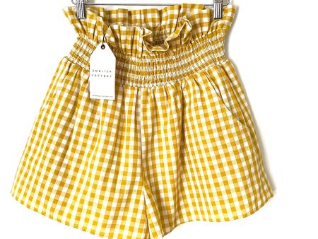 English Factory Gingham Shorts NWT- Size XS Online Hot Sale