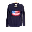 Sail to Sable American Flag Navy Sweater- Size XS For Sale