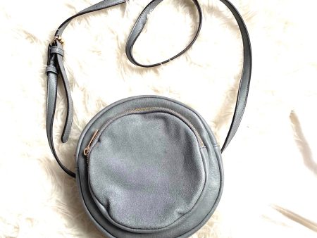 Sole Society Grey Suede and Leather Crossbody NWOT (Brand New) For Sale