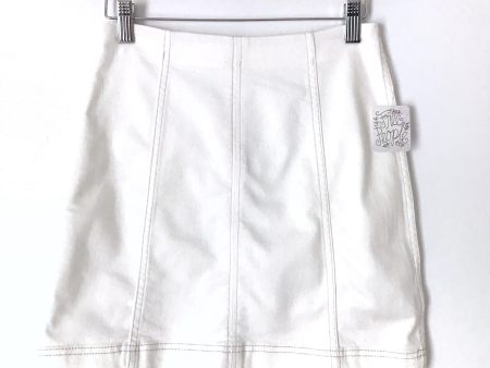 Free People White Skirt NWT- Size 4 Cheap