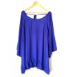 Sundress Blue Tassel Cover Up Dress- Size M L For Discount