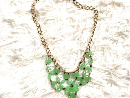 No Brand Small Mint Green Beaded Necklace For Cheap