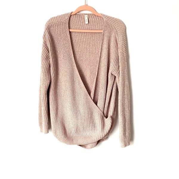 Wishlist Chenille Surplice Sweater- Size S M For Discount