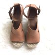 Treasure & Bond Brown Leather Espadrilles- Size 7.5 Discount