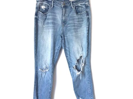 Treasure & Bond High-Rise & Loose Skinny Distressed Jeans- Size 32 (Inseam 25.5”) For Sale