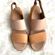 SOREL Camel Brown Slingback Wedge Sandal- Size 9 Online Sale