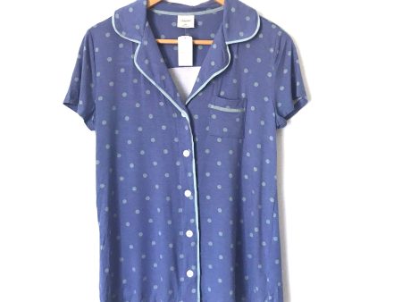 Soma Polka Dot Pajama Button Up Top NWT- Size XS (we have matching pants) For Discount