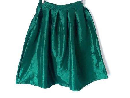 Chicwish Green Flare Skirt- Size ~S For Sale