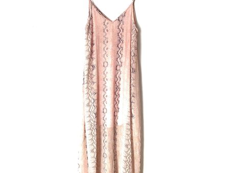 White Birch Pink Snakeskin Print Maxi- Size M Sale