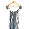 Kiwi + Punch Off The Shoulder Tie Dye Maxi Dress- Size L on Sale