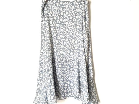 Amaryllis Blue and White Floral Skirt- Size XL (sold out online) For Discount